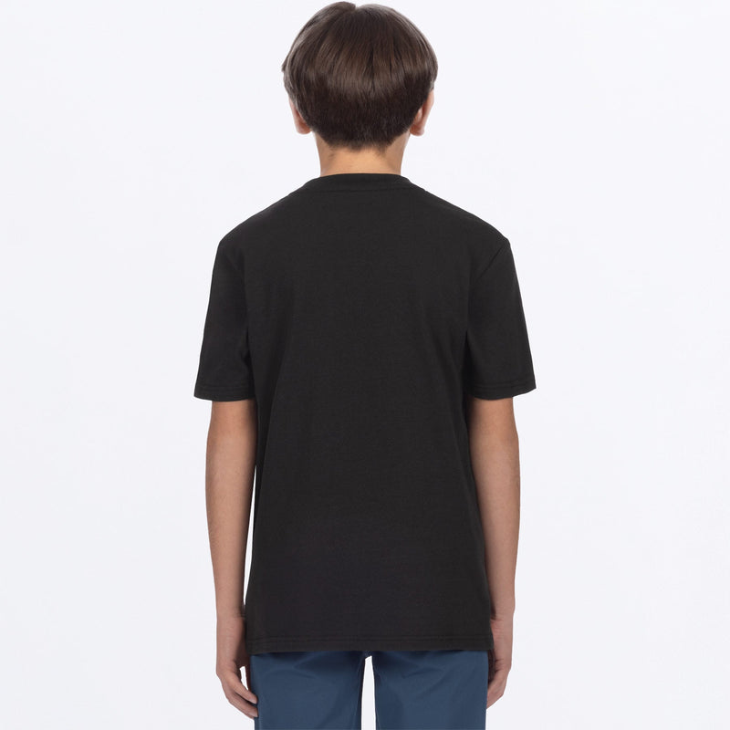 Chargez l'image dans la visionneuse de la galerie, YthVictoryPremium_T-Shirt_BlackWhite_SKU_262250-_1001_Extra**hover**
