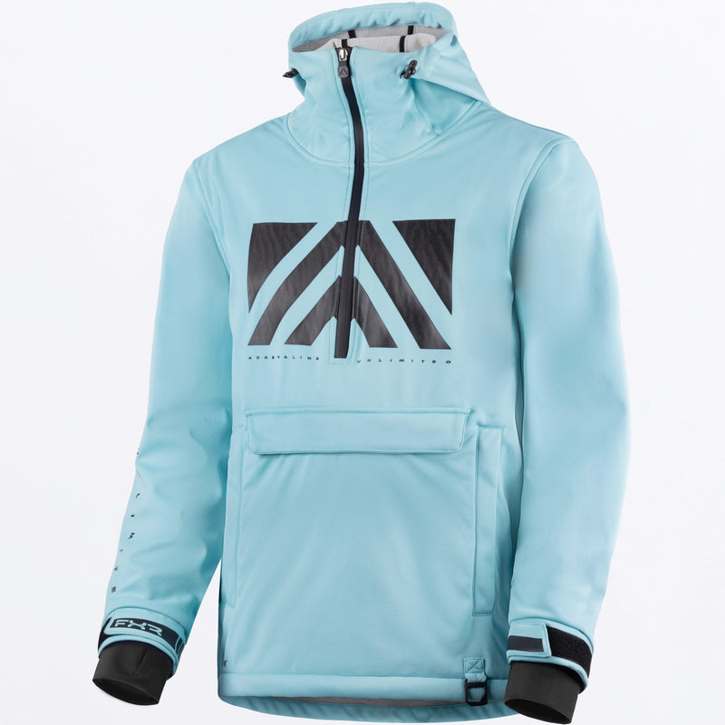 Chargez l'image dans la visionneuse de la galerie, FlexSoftshell_AnorakJacket_M_IceBlack_248304-_4310_front
