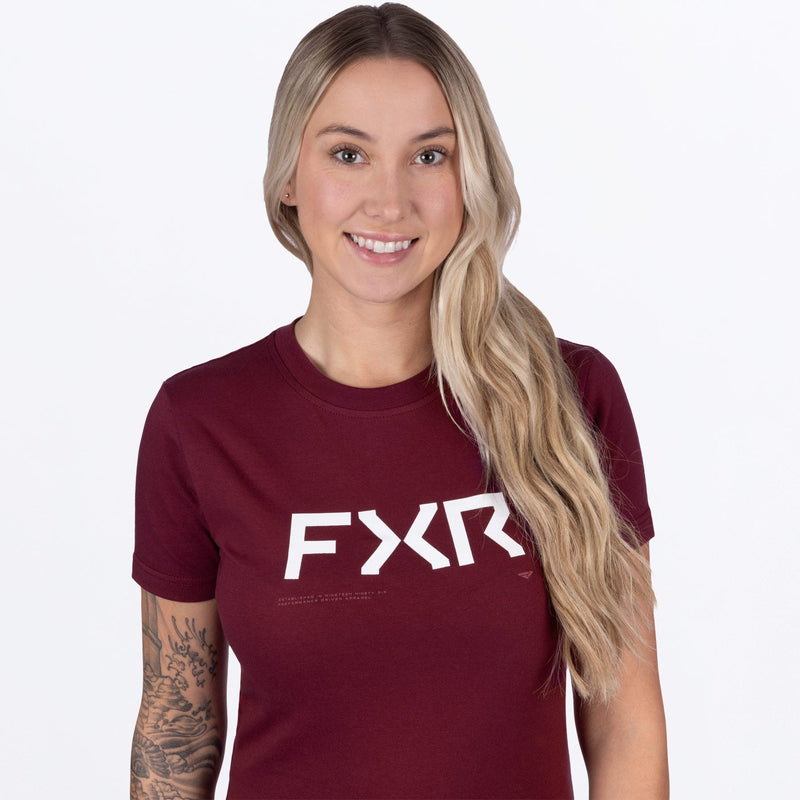 Chargez l'image dans la visionneuse de la galerie, HydrogenPremium_TShirt_W_Merlot_252224-_2700_side
