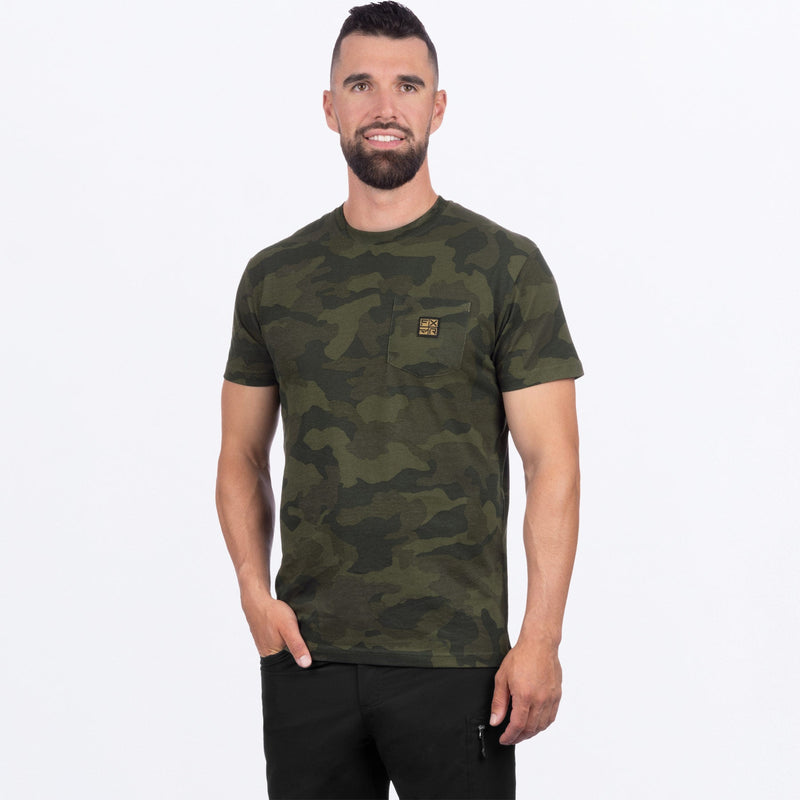 Chargez l'image dans la visionneuse de la galerie, MWorkPocketPremium_T-Shirt_ArmyCamo_SKU_231300-_7500_front
