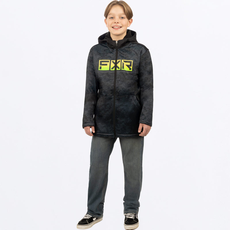 Chargez l'image dans la visionneuse de la galerie, Cast_Softshell_Jacket_Y_BlackrippleGlowstick_232291_1271_fullbody
