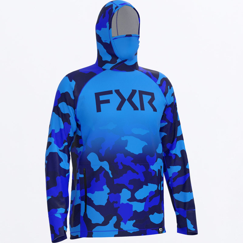 Chargez l'image dans la visionneuse de la galerie, ProCamoAirUPF_PO_Hoodie_M_BlueCamo_252092-_4100_side2
