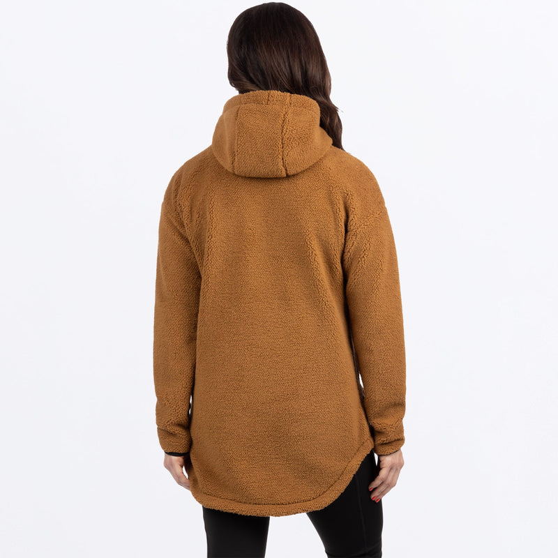 Chargez l'image dans la visionneuse de la galerie, SapphireSherpa_Hoodie_W_CopperBlack_251201-_1910_back
