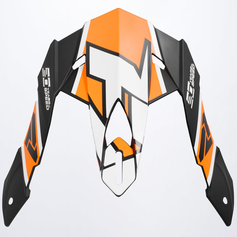 Chargez l'image dans la visionneuse de la galerie, BladeClutch_Visor_BlackOrangeWhite_171712-1030.00
