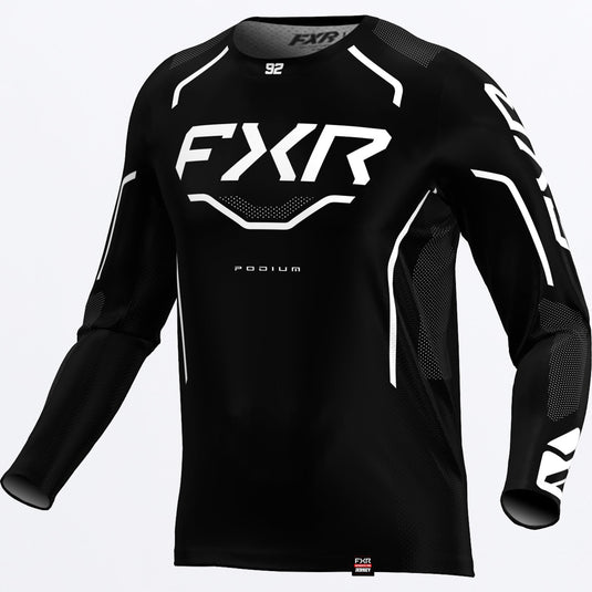 CustomYthPodiumMX_Jersey_BlackWhite_SKU_263312-_1001_Front