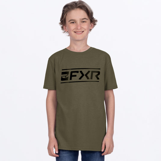 YthVictoryPremium_T-Shirt_ArmyBlack_SKU_262250-_7510_Front