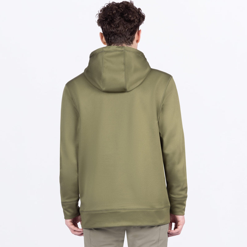 Chargez l'image dans la visionneuse de la galerie, HydrogenTech_PO_Hoodie_M_MossStone_252038-_7917_back
