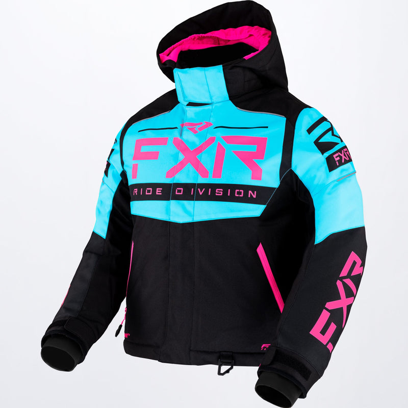 Chargez l'image dans la visionneuse de la galerie, Helium_Jacket_Y_BlackSkyBlueElecPink_220402-_1053_front
