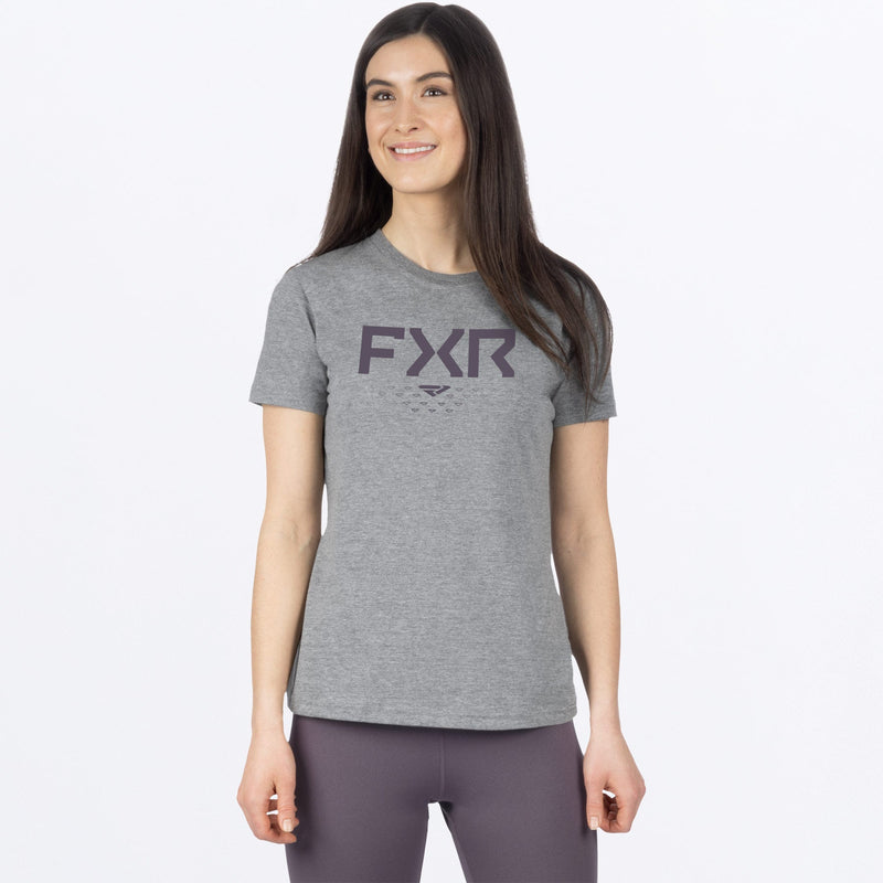 Chargez l'image dans la visionneuse de la galerie, HeliumPrem_TShirt_W_GreyHeatherMutedGrape_241414-_0784_Front
