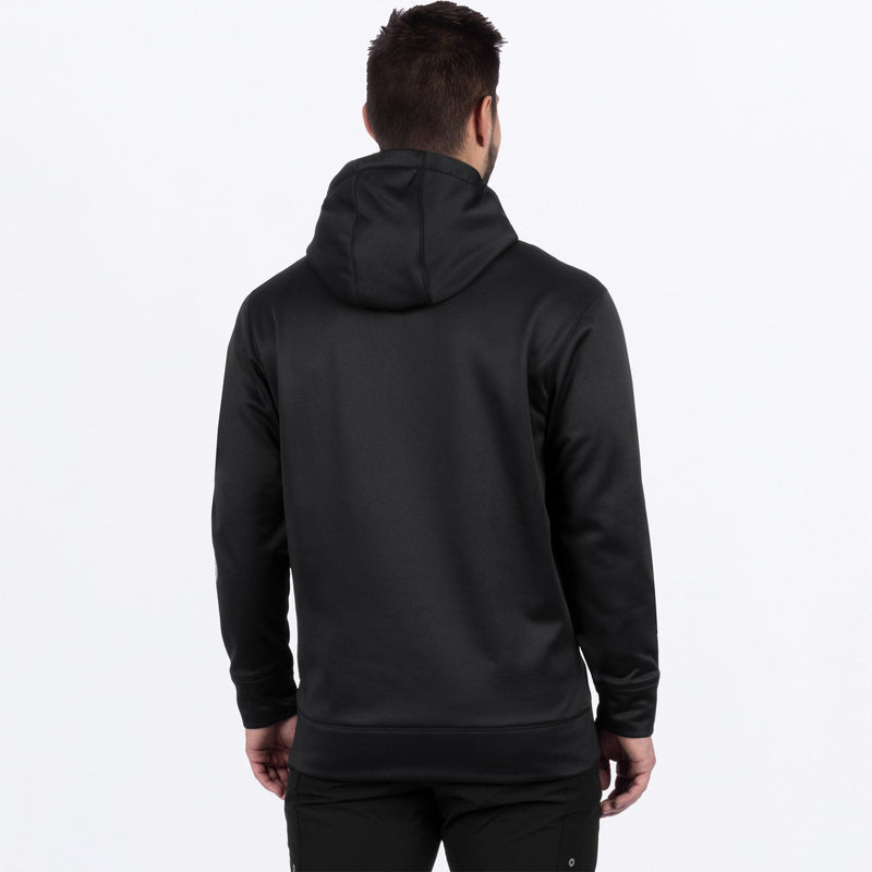 Chargez l'image dans la visionneuse de la galerie, RaceDiv_Tech_POHoodie_M_BlackWhite_251121-_1001_back
