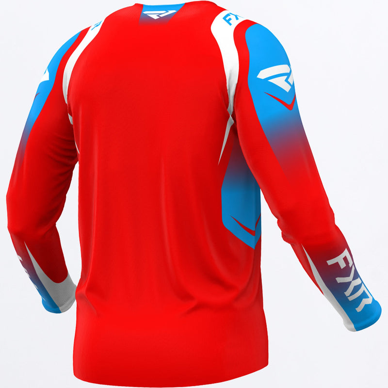 Chargez l'image dans la visionneuse de la galerie, ClutchProMX_Jersey_RedWhiteCyan_253327-_2001_back
