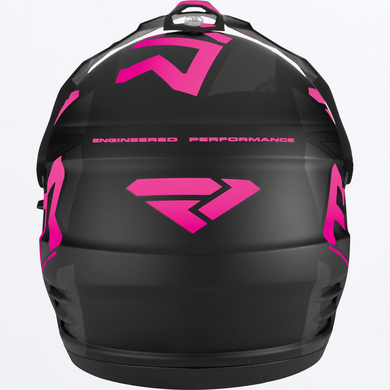 Chargez l'image dans la visionneuse de la galerie, TorqueXTeam_Helmet_BlackEPink_230635-_1094_back
