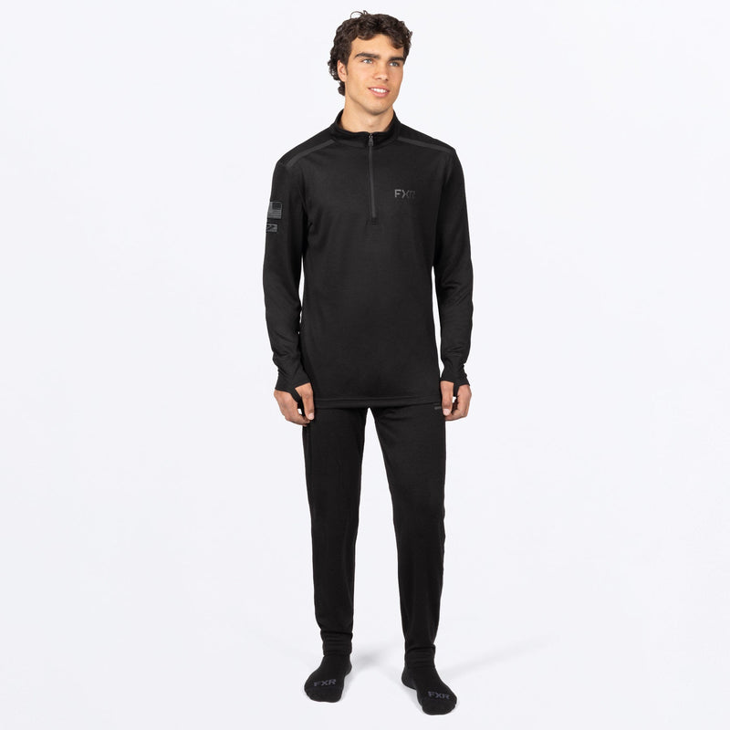 Chargez l'image dans la visionneuse de la galerie, MVaporMerino14_Zip_Black_SKU_271322-_1000_Extra
