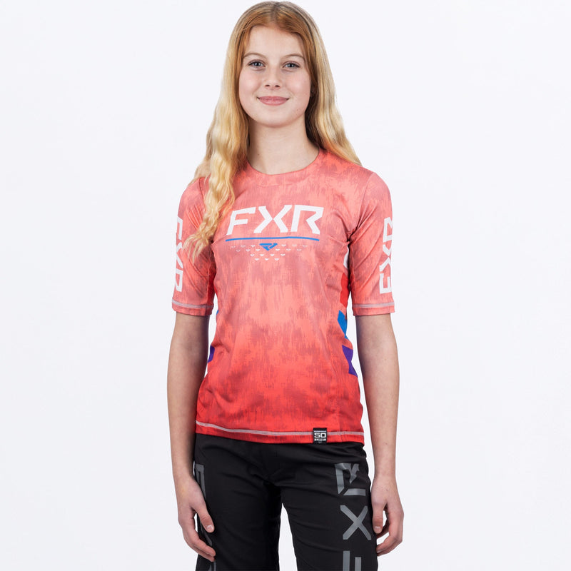 Chargez l'image dans la visionneuse de la galerie, ProFlex_UPF_SS_Jersey_Y_Melonblast_232231_9300_Front
