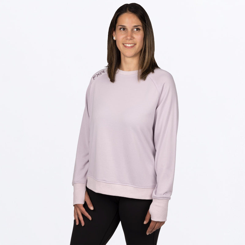 Chargez l'image dans la visionneuse de la galerie, SideStar_CrewneckPOSweater_DustyLilacMtdGrape_231231-_8784_front

