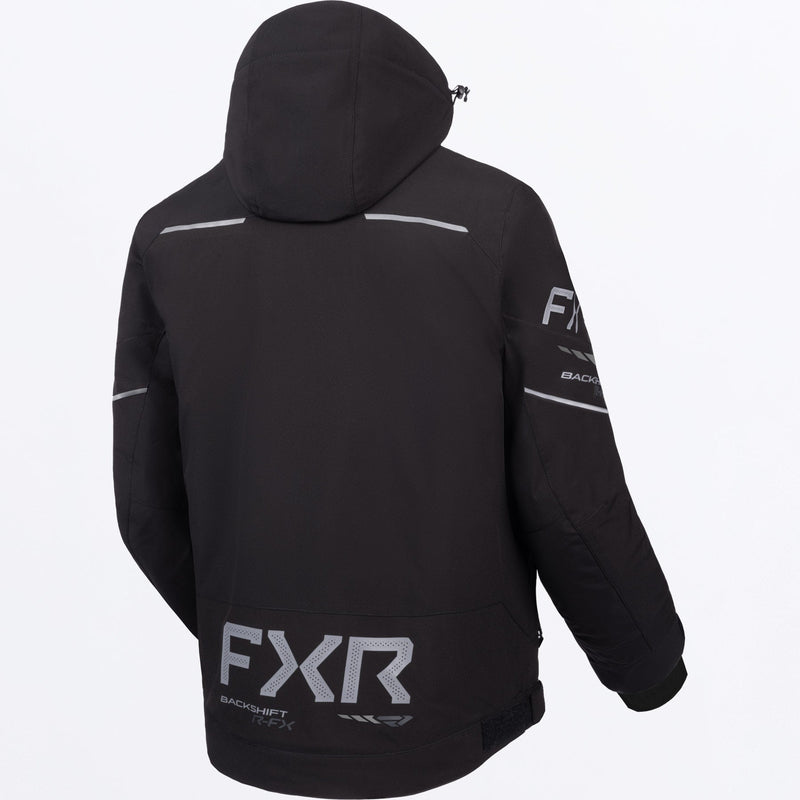 Chargez l'image dans la visionneuse de la galerie, MBackshiftR-FX2-in-1_Jacket_BlackGreySilver_SKU_260080-_1009_Extra
