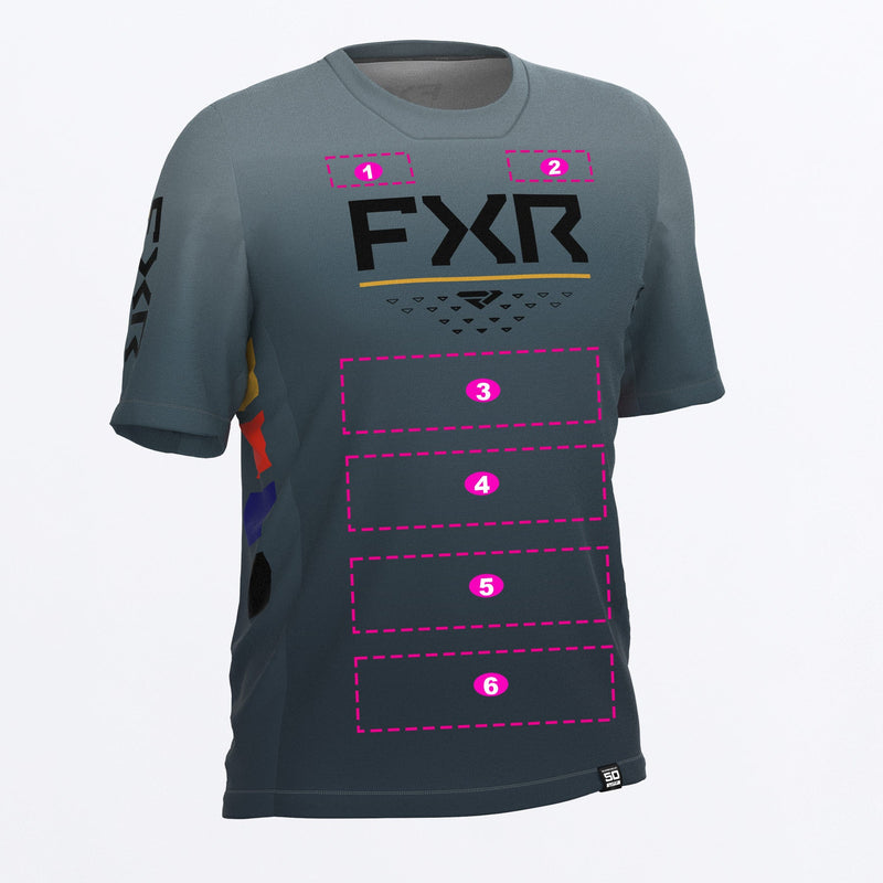 Chargez l'image dans la visionneuse de la galerie, ProFlex_UPF_Short_Sleeve_Jersey_M_SteelSundial_232031-_0361_front

