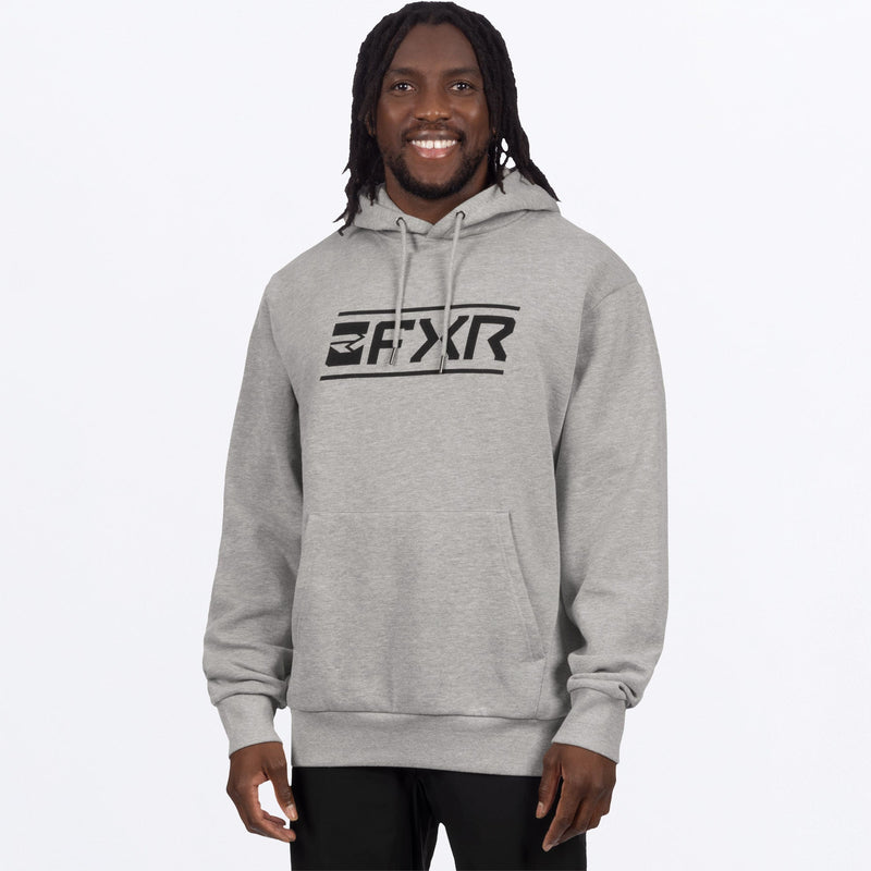 Chargez l'image dans la visionneuse de la galerie, MVictoryCottonPO_Hoodie_GreyBlack_SKU_262019-_0510_Front
