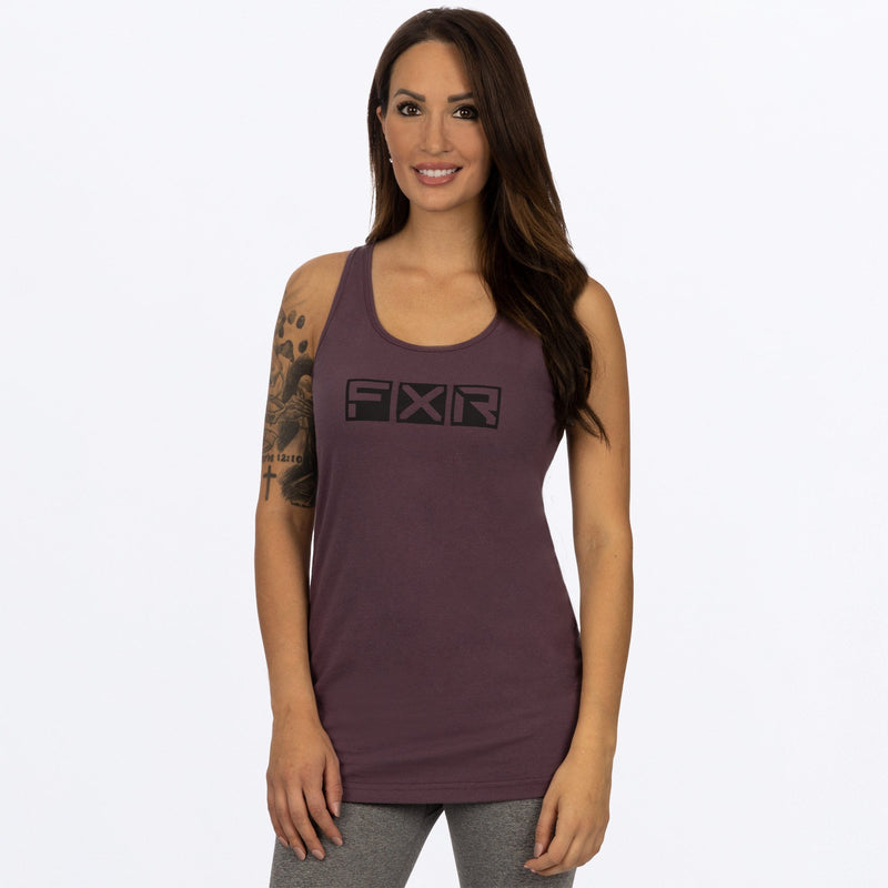 Chargez l'image dans la visionneuse de la galerie, Podium_Premium_Tank_W_MutedGrapeBlack_232233_8410_front
