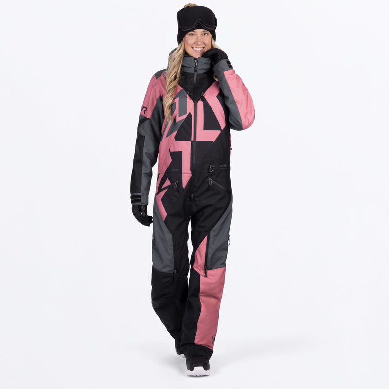Chargez l'image dans la visionneuse de la galerie, WColdCrossCXFASTIns_Monosuit_BlackCharcoalRose_SKU_262902-_1008_Front
