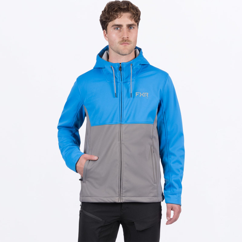 Chargez l'image dans la visionneuse de la galerie, Hydrogen_Softshell_Jacket_M_MXBlueGrey_252052-_4005_front
