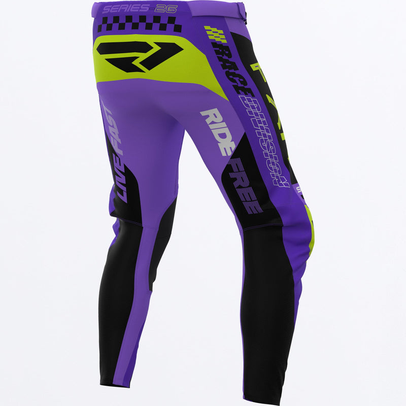 Chargez l'image dans la visionneuse de la galerie, YthPodiumGladiatorMX_Pant_PurpleBlackHiVis_SKU_263364-_8010_Extra**hover**

