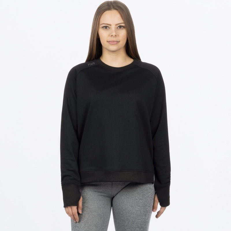 Chargez l'image dans la visionneuse de la galerie, SideStarCrewneck_PO_Hoodie_W_Black_232253-_1000_front
