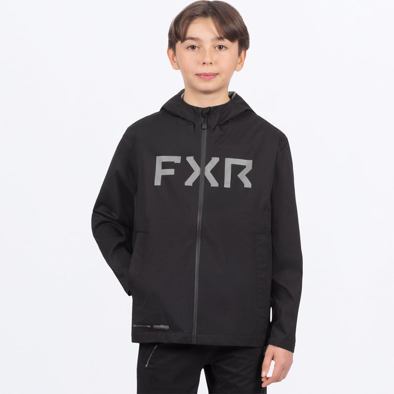Chargez l'image dans la visionneuse de la galerie, YthAdventureLiteTri-Laminate_Jacket_Black_SKU_262207-_1000_Front

