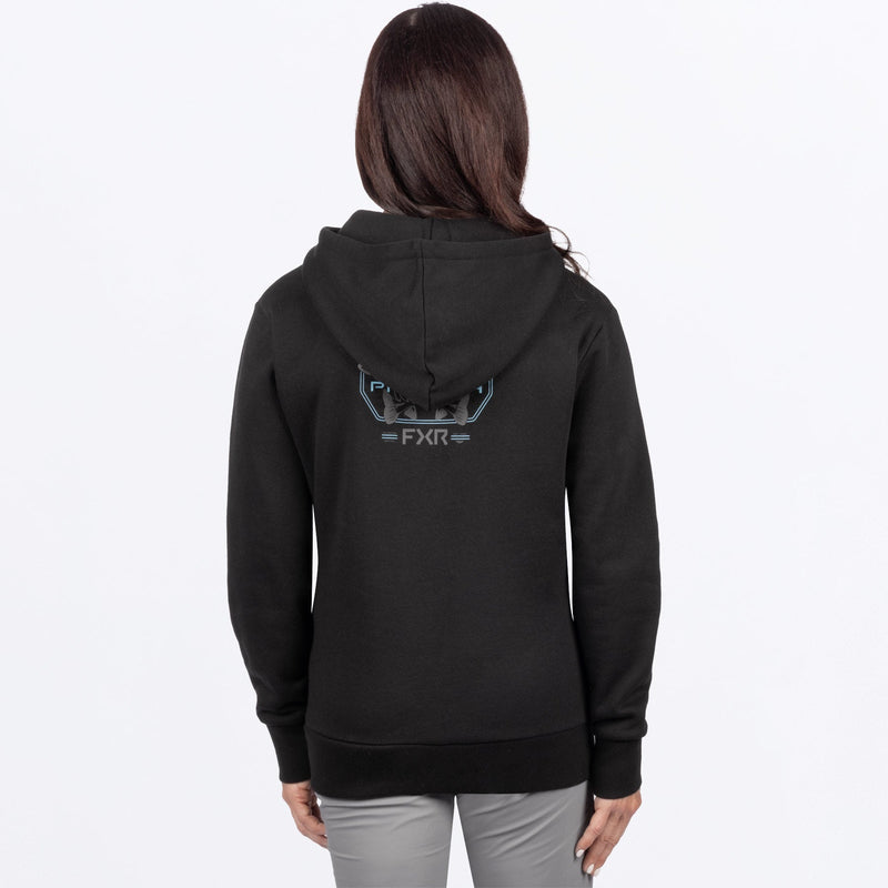 Chargez l'image dans la visionneuse de la galerie, WBassCottonPO_Hoodie_BlackMauiBlue_SKU_261220-_1043_Extra
