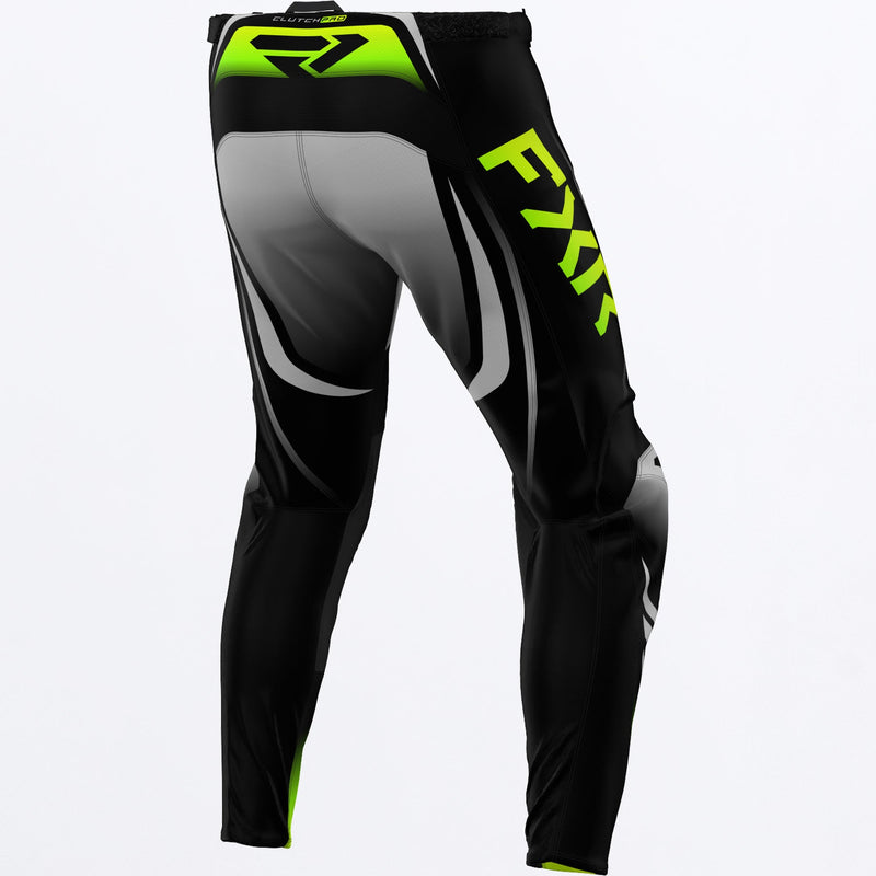 Chargez l'image dans la visionneuse de la galerie, ClutchProMX_Pant_BlkGreyHiVis_253377-_1005_back**hover**
