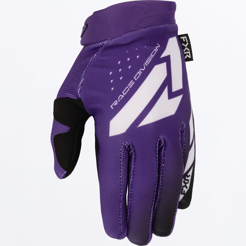 Chargez l'image dans la visionneuse de la galerie, YthReflexMX_Glove_PurpleWhite_SKU_263405-_8001_Front
