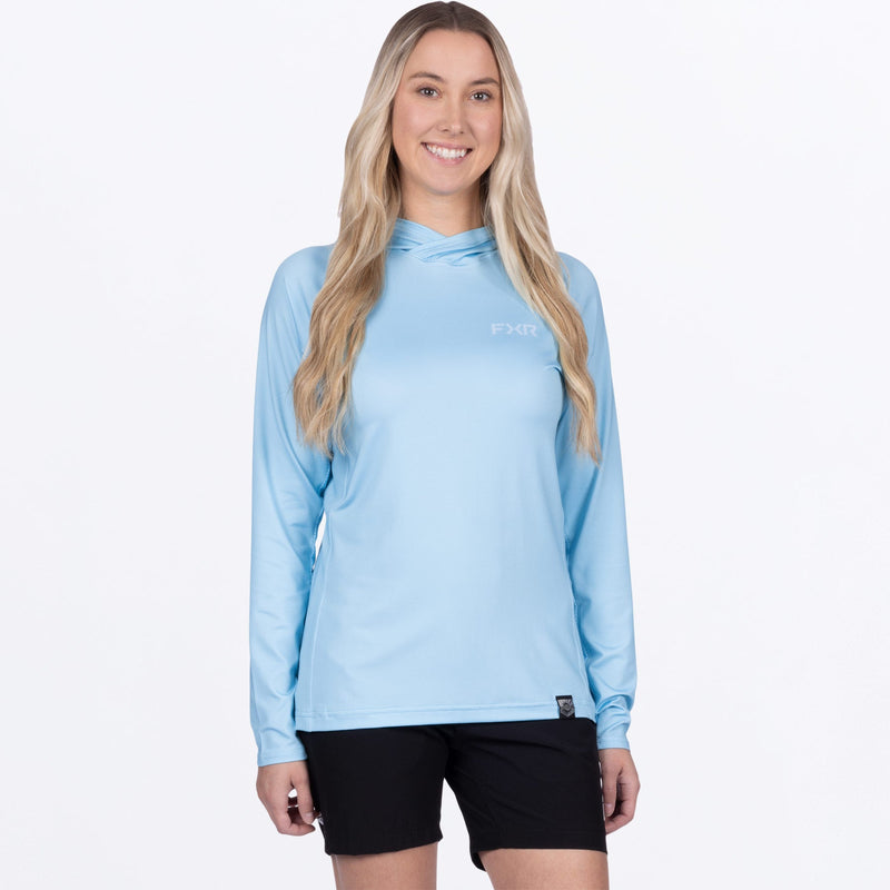 Chargez l'image dans la visionneuse de la galerie, AttackUPF_PO_Hoodie_W_MauiBlue_252267-_5900_front
