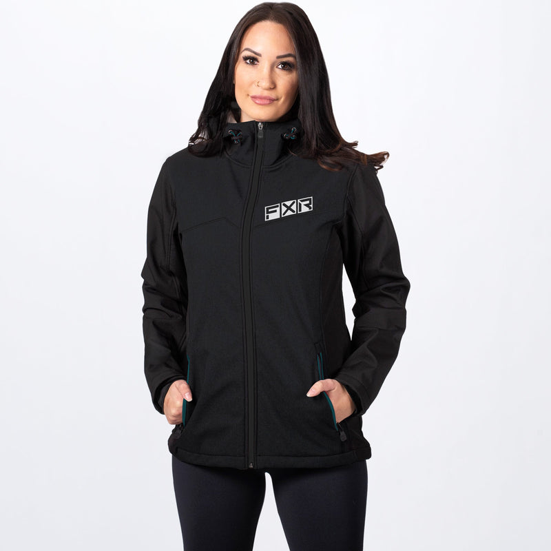Chargez l'image dans la visionneuse de la galerie, Pulse_Softshell_Jacket_W_BlackOcean_201006-_1048_Front
