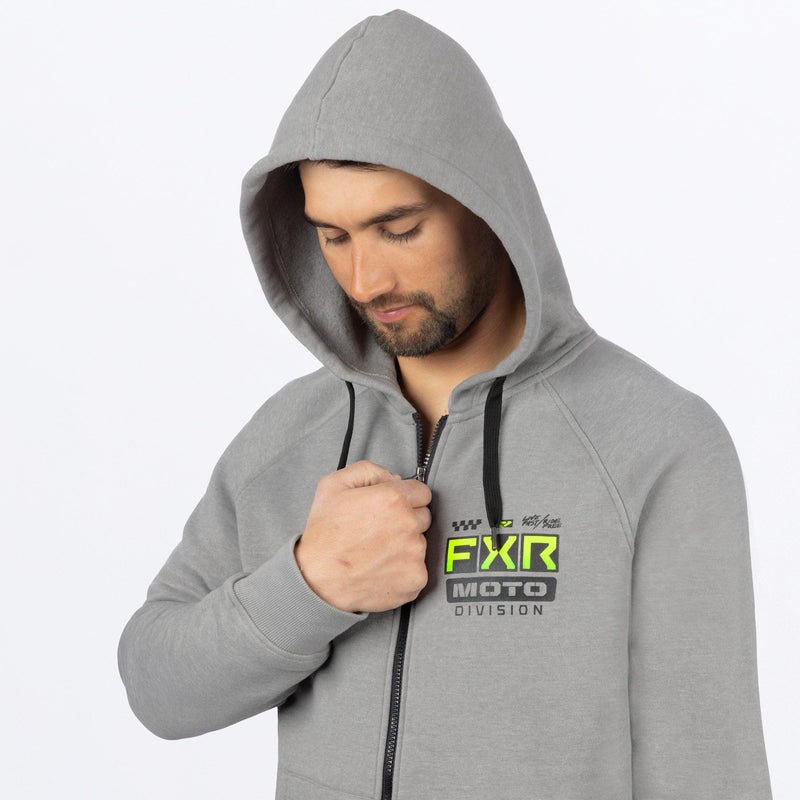 Chargez l'image dans la visionneuse de la galerie, Gladiator_Hoodie_M_GreyHeatherGlowstick_241158-_0771_side1

