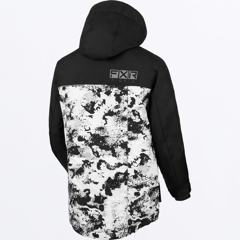 Chargez l'image dans la visionneuse de la galerie, Kicker_Jacket_Y_WhiteCamoBlk_220449-_0210_back
