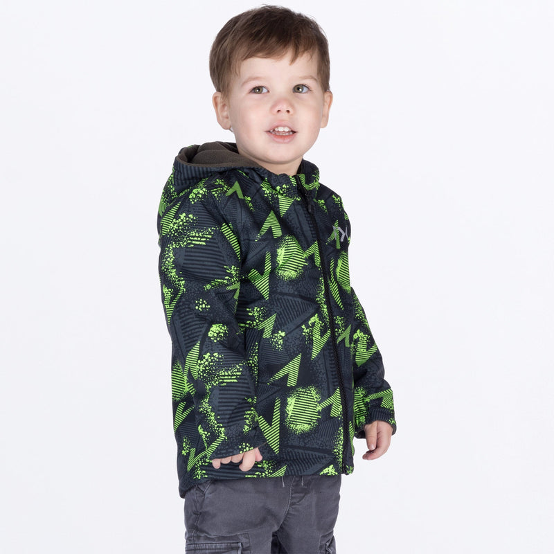 Chargez l'image dans la visionneuse de la galerie, ToddlerRideReversible_Jacket_LimeHazardGrey_SKU_242203-_7105_Extra3
