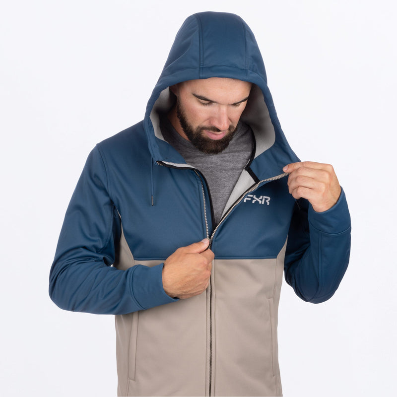 Chargez l'image dans la visionneuse de la galerie, HydrogenSoftshell_Jacket_M_Dark-SteelStone_242000-_0317_side
