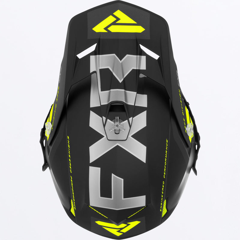 Chargez l'image dans la visionneuse de la galerie, ClutchColdStopQRS_Helmet_BlackHiVis_230652-Z_1065_top
