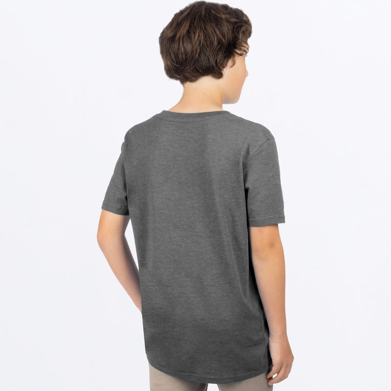 Chargez l'image dans la visionneuse de la galerie, RaceDivPrem_TShirt_Y_GreyHeatherHiVis_241534-_0665_back
