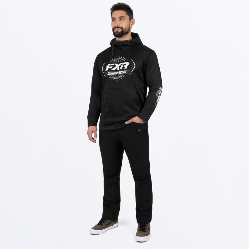 Chargez l'image dans la visionneuse de la galerie, RaceDiv_Tech_POHoodie_M_BlackWhite_251121-_1001_frontFULL
