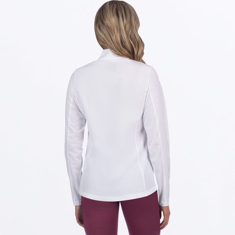 Chargez l'image dans la visionneuse de la galerie, WBreezeUPF14Zip_Longsleeve_White_SKU_252295-_0100_Extra
