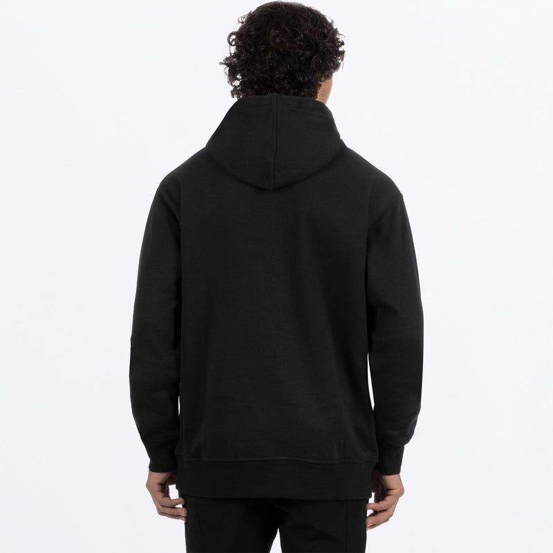 Chargez l'image dans la visionneuse de la galerie, EmblemCottonPO_Hoodie_M_BlackSplatter_251156-_1095_back
