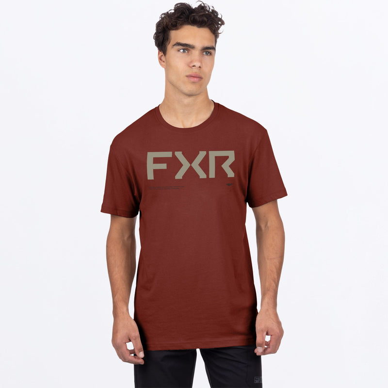 Chargez l'image dans la visionneuse de la galerie, HydrogenPremium_TShirt_M_OxbloodStone_252070-_2717_front
