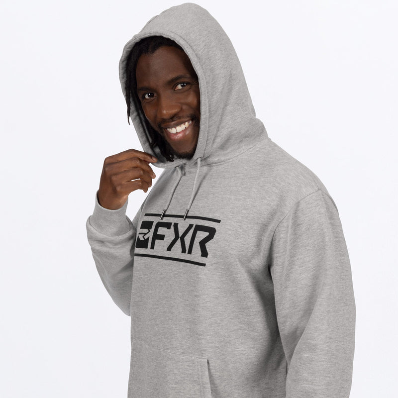 Chargez l'image dans la visionneuse de la galerie, MVictoryCottonPO_Hoodie_GreyBlack_SKU_262019-_0510_Extra2
