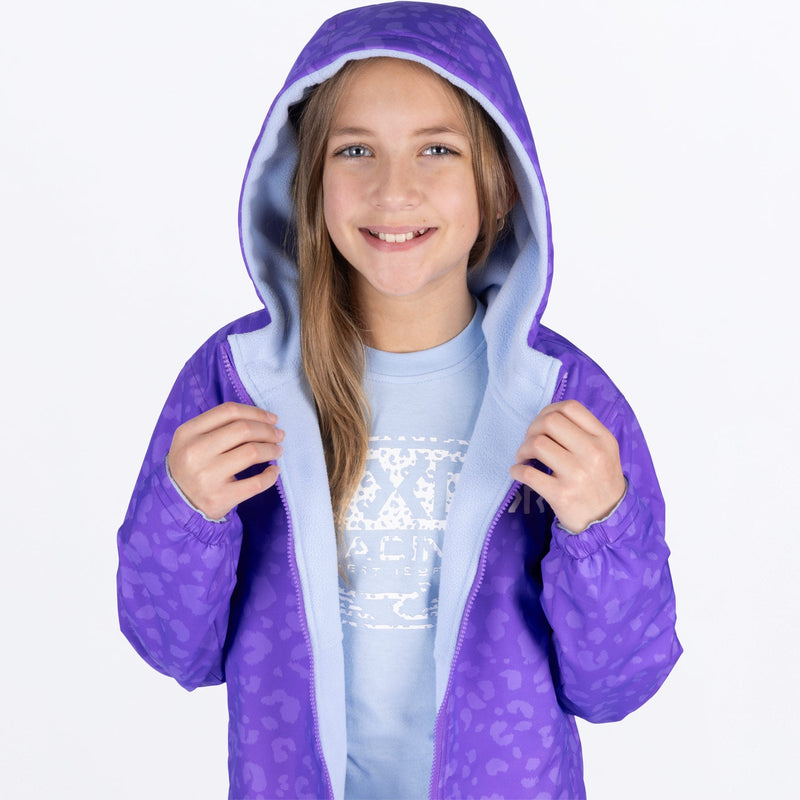 Chargez l'image dans la visionneuse de la galerie, YthRideReversible_Jacket_AmethystCheetahMauiBlue_SKU_242202-_8459_Extra4
