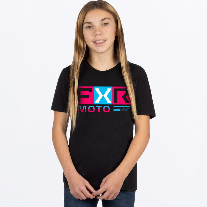 Chargez l'image dans la visionneuse de la galerie, Moto_PremiumTShirt_Y_BlackIce_242283-_1043_front
