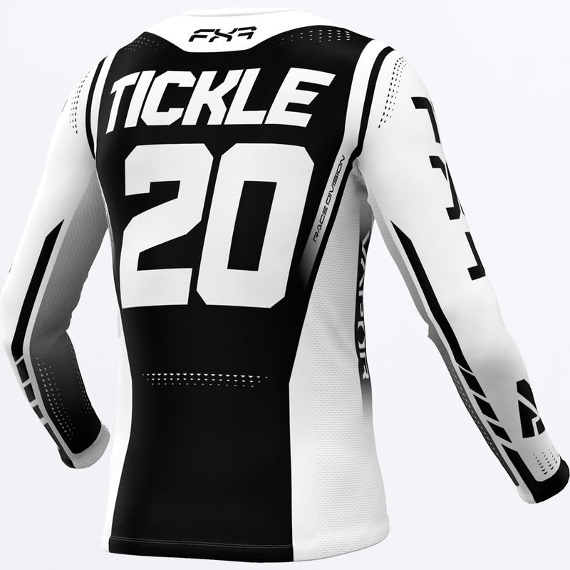 Chargez l'image dans la visionneuse de la galerie, VaporLE_24.5_Jersey_WhiteBlk_243397-_0110_back
