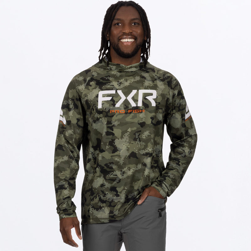 Chargez l'image dans la visionneuse de la galerie, MDerbyDriftCamoAirUPFPO_Hoodie_MossOrange_SKU_262082-_7930_Front
