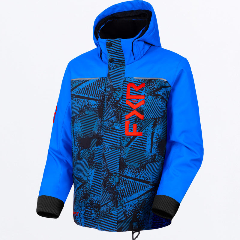 Chargez l'image dans la visionneuse de la galerie, ChKicker_Jacket_BlueHazardRed_SKU_260420-_4120_Front
