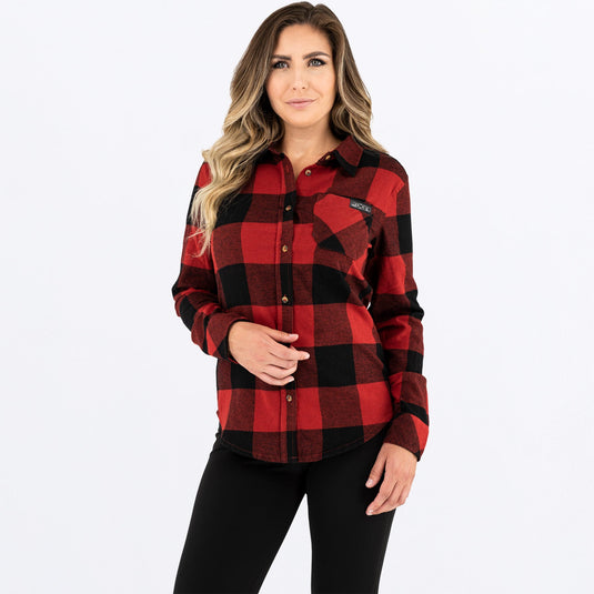 WTimberFlannel_Shirt_RustBlack_SKU_231209-_3710_Front